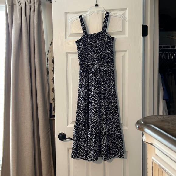 Sienna sky blue and cream floral dress - Picture 1 of 3